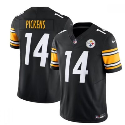 Pittsburgh Steelers #14 George Pickens Black F.U.S.E. Vapor Untouchable Limited Jersey