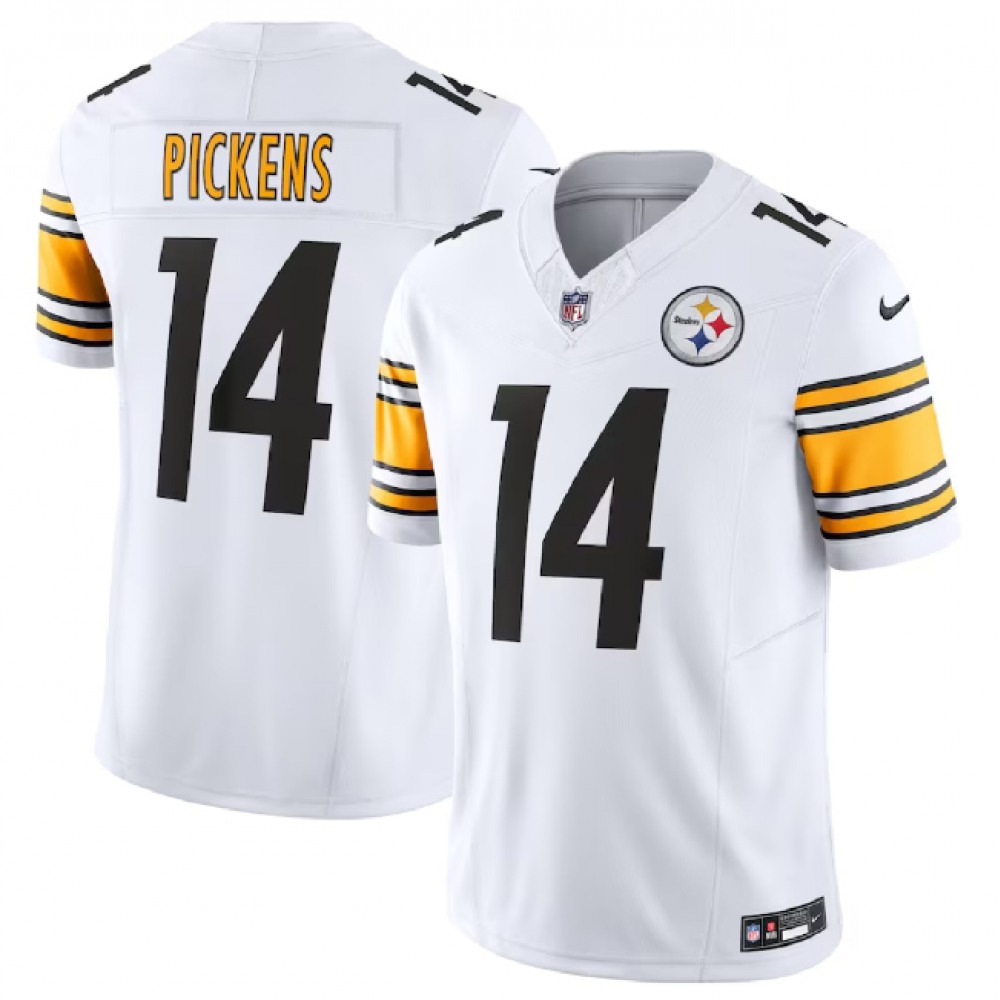 Pittsburgh Steelers #14 George Pickens White F.U.S.E. Vapor Jersey