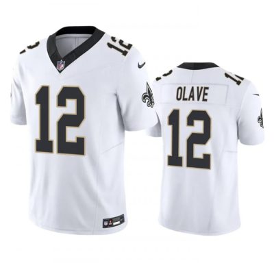 New Orleans Saints #12 Chris Olave White F.U.S.E. Vapor Untouchable Limited Stitched Jersey