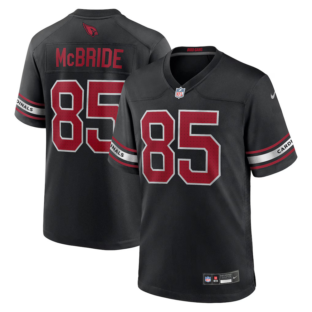 Arizona Cardinals #85 Trey McBride Nike Black Alternate Game Jersey